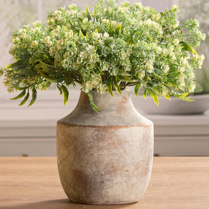 Ceramic Vase Set of 3, Modern Decorative Vases for Home Decor, Small Flower Pottery Vase Sets, Boho Farmhouse Rustic Vases for Living Room, Kitchen, Bedroom, Bathroom, Shelf, Table