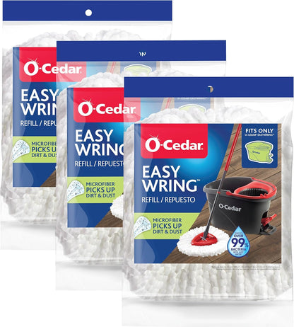 O-Cedar EasyWring Spin Mop Head Refill (Pack of 2)