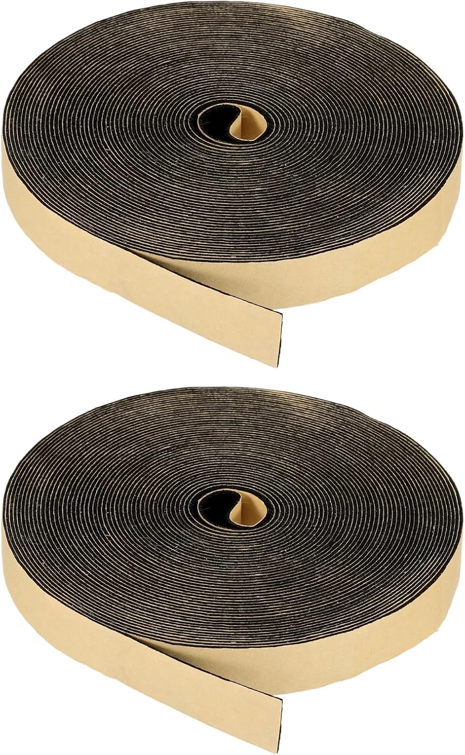 PATIKIL Foam Insulation Tape, 1-1/2" W x 1/8" t x 32.8FT Self Adhesive Weather Stripping Door Seal Strip for Door Window Air Conditioning, Black - Colors B