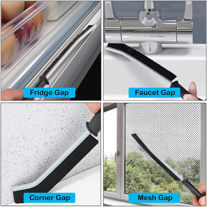 9 Pack Crevice Cleaning Brush Set, Scrub Brushes for Cleaner Hard Bristle Cleaning Brushes for Household Use, Cleaning Supplies for Kitchen, Bathroom, Corner, Sink, Cup, Bottle