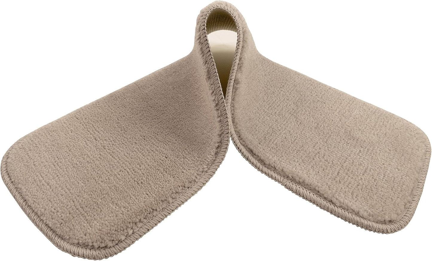 Comfy Collection Stair Tread Treads Indoor Skid Slip Resistant Carpet Stair Tread Treads Machine Washable 8 ½ inch x 30 inch (1 Piece, Beige)