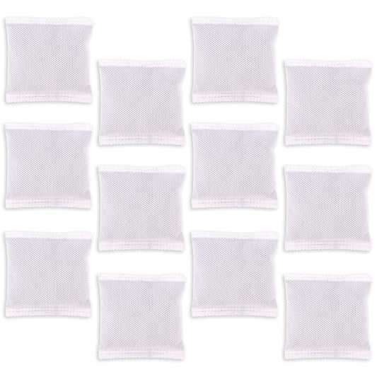 12pcs Carbon Filter Refills for Playtex, 9x7cm/3.54x2.76in Coconut Shell Activated Carbon Odor Absorbing Deodorizer for Diaper Pail Systems Trash Cans Closets & Shoe Cabinets (Gray)