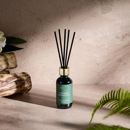 Airkeep Reed Diffuser Oil Set with Reed Sticks,Vanilla Aromatherapy Oil Scent Diffuser for Home Office Bathroom Decoration Perfume and Gifts 3.38 oz/100ml