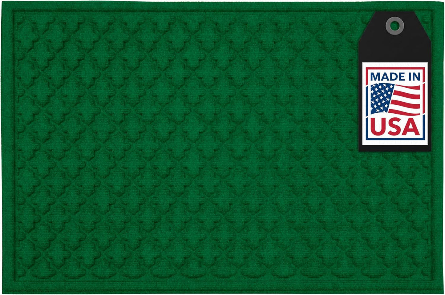 Artisan Entry Indoor Mats for Entryway, Durable & Easy to Clean Tray for Boots, Anti-Slip & Water-Resistant for Front Room, Made in The USA, 15" x 36", Blue, by Mats Inc.
