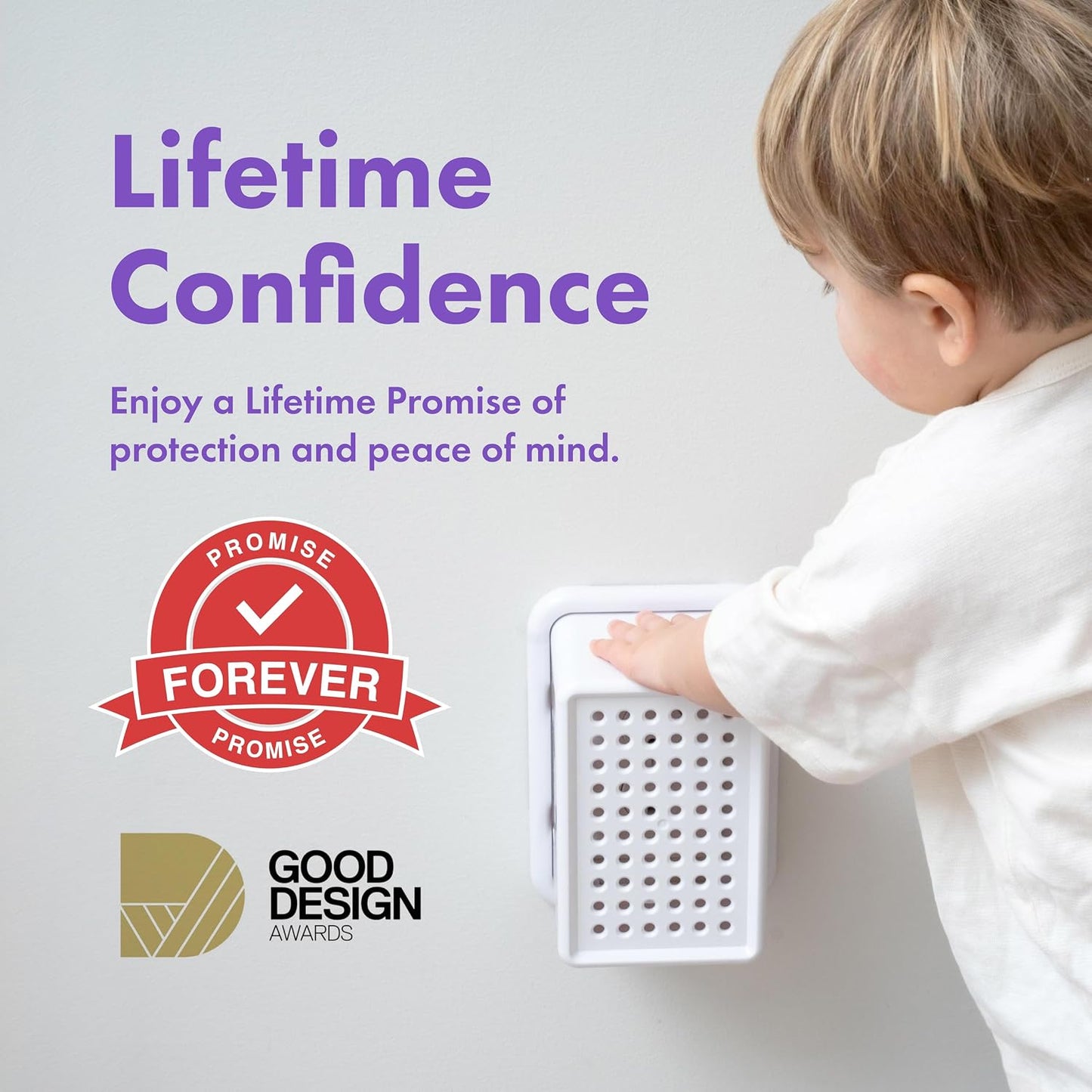 Large Outlet Cover Box for Outlet Covers Baby Proofing – Extra Large Baby Proof Outlet Cover Box for Bulky Plugs, Doorbell Transformers, Wide Adapters & Power Bricks