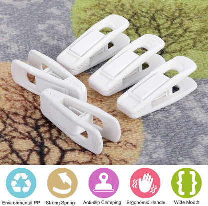 Tinfol Velvet Hanger Clips, 24 Pack Black Pants Hangers Clips, Large Opening Clothes Pin, Strong Finger Flocked Clip Perfect for Use with Slim-line Clothes Velvet Hanger
