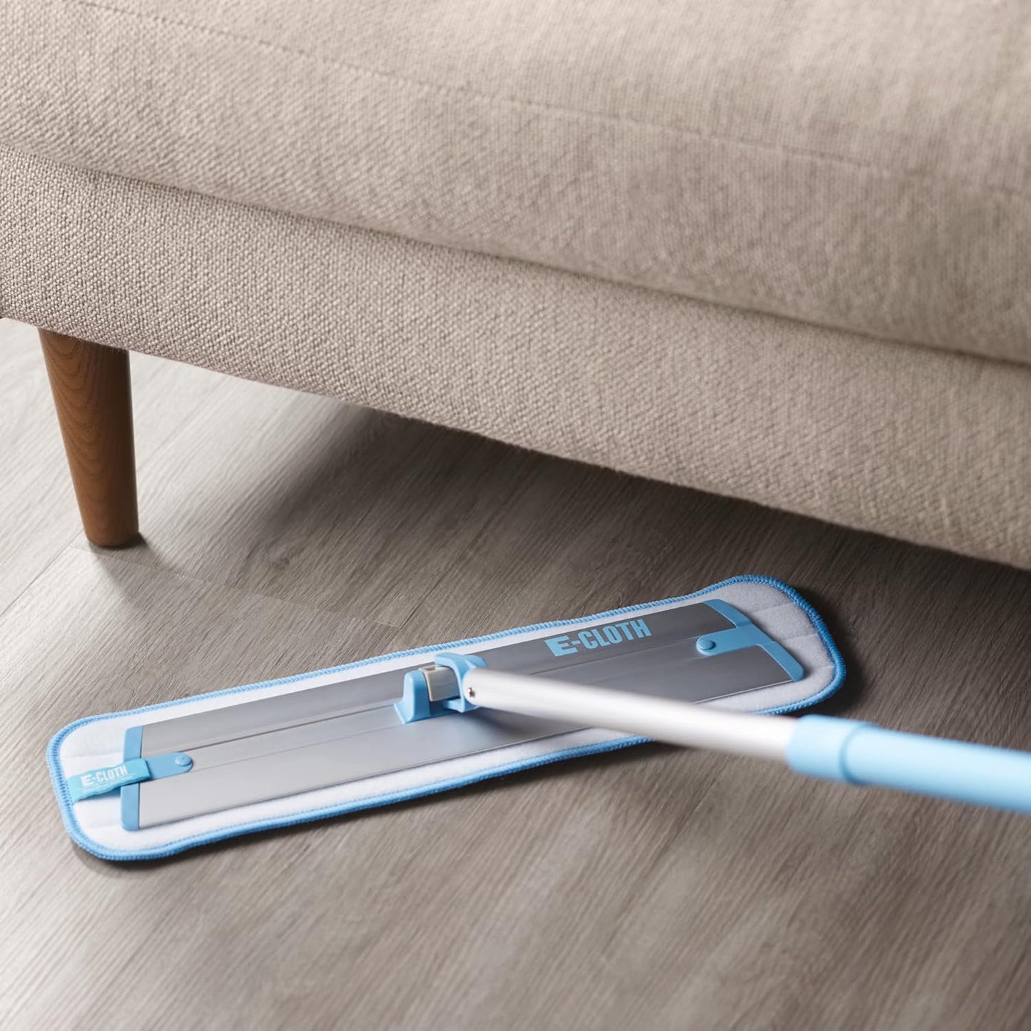 E-Cloth Microfiber Mop Head Replacement - Reusable Microfiber Mop Pads, Washable Floor Cleaning Pads, Multi-Surface Wet Mopping Cloths, Compatible with E-Cloth Deep Clean Mops - 1 Pack