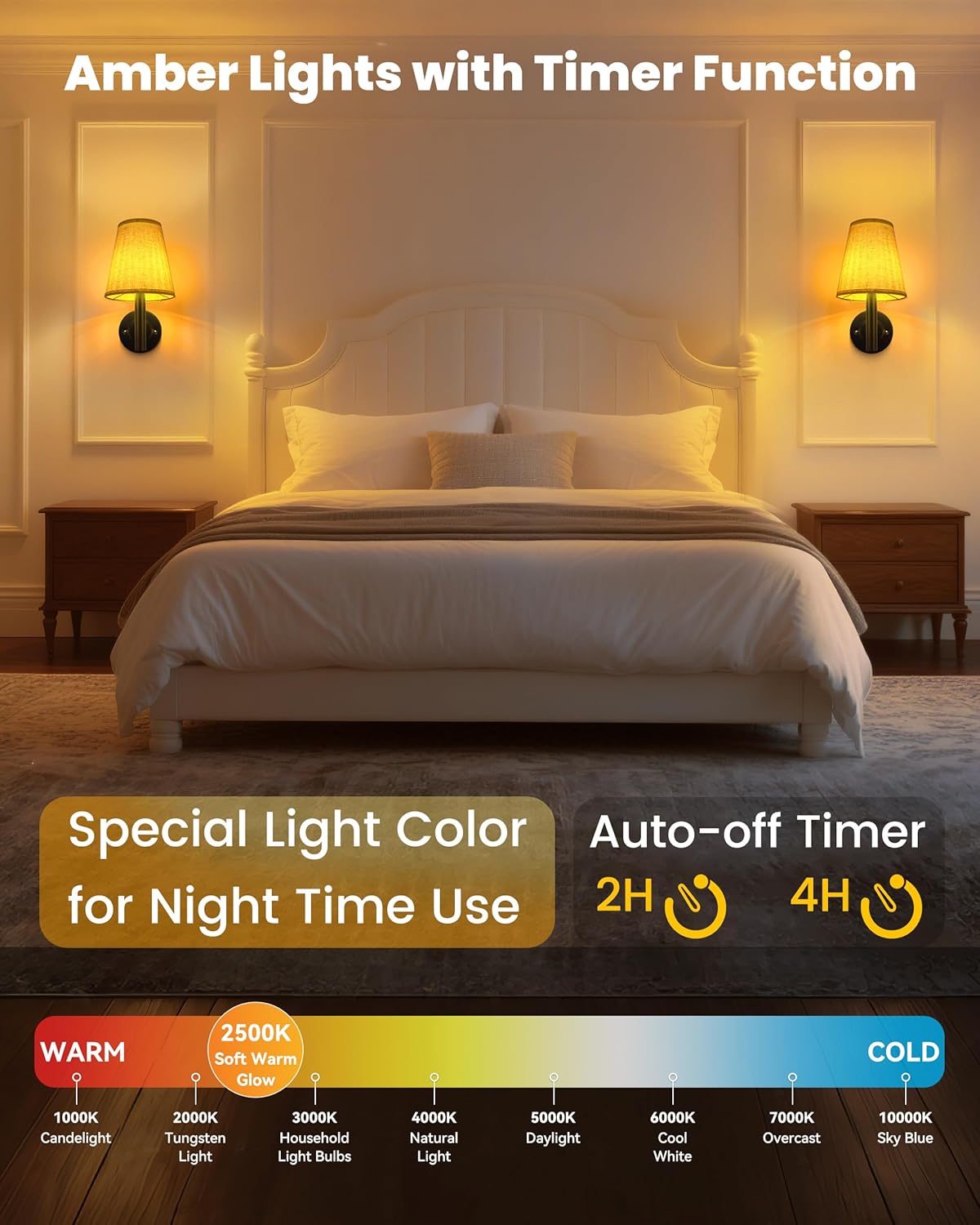 TECOMLIGHT Battery Operated Wall Sconces Lights for Bedroom Set of 2, Wireless Rechargeable LED Wall Lamp with Remote & Touch Control, Wall Mount Lighting Fixture for Living Room, Satin Gold
