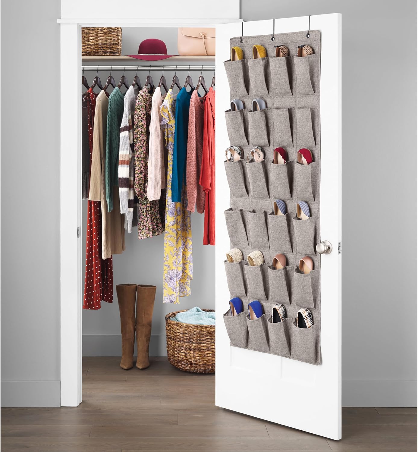 Whitmor Over the Door Shoe Shelves
