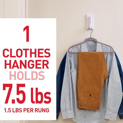 Wall Clothes Drying Rack Folding Wall Coats Hanger | Clothing Drying Hanger Rack for Laundry Bathroom Shower Balcony Apartment Dormitory College Closet Wardrobe