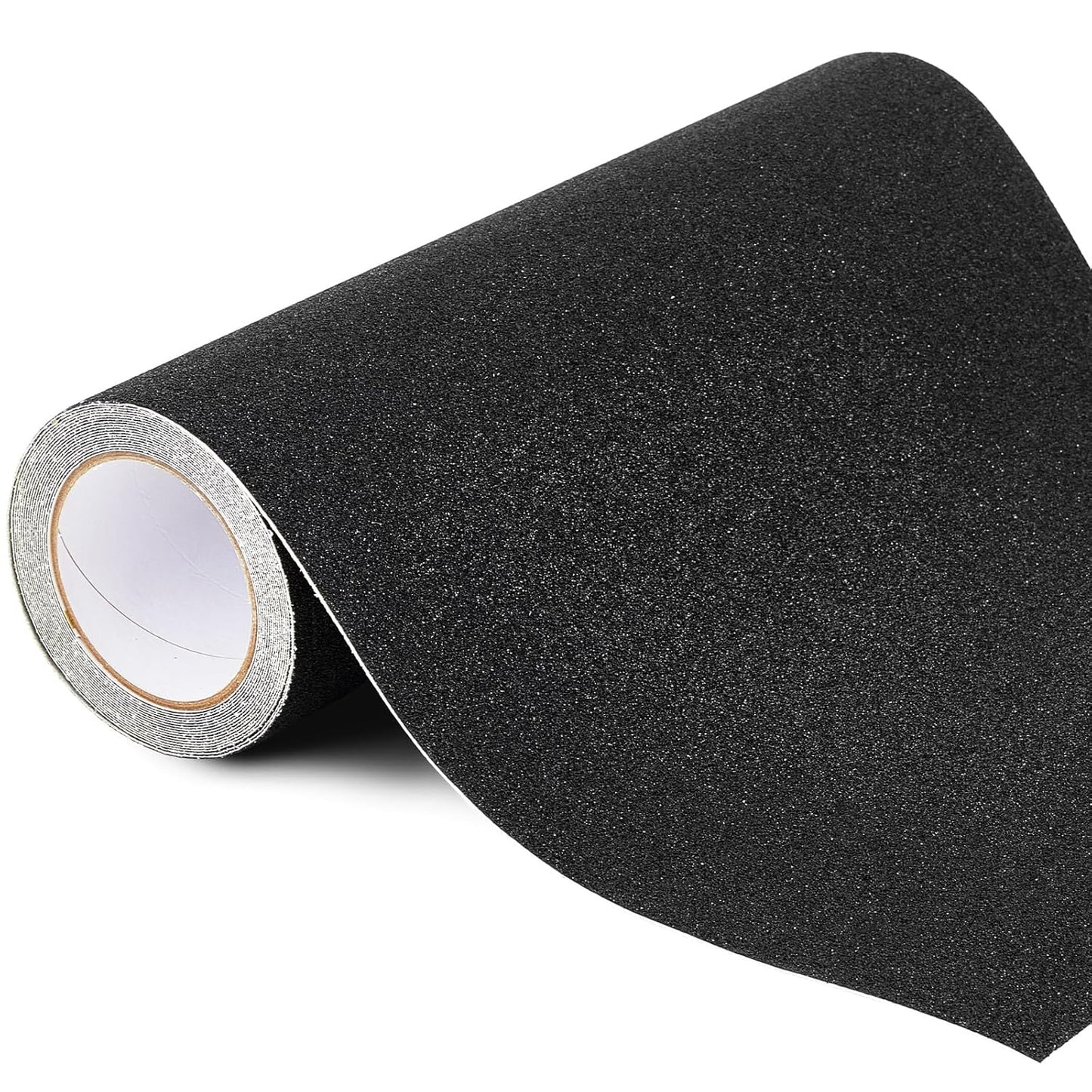 Watersay 8 Inch x 20 ft Anti Slip Traction Tape Waterproof Clear Non Skid Tape Durable Grip and Friction Stair Non Slip Strips Abrasive Adhesive for Stairs Steps Ramp Outdoor Indoor