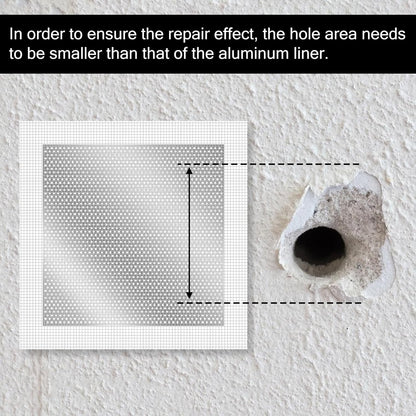 8 × 8 inch Drywall Repair Patch, 3 Pack Drywall Repair Kit Large Hole Patch-Repair for Drywalls Heavy Duty Self-Adhesive Mesh Drywalls Patch Kit, Dry Wall Hole Repair-Patch for Drywall-Plaster Wall