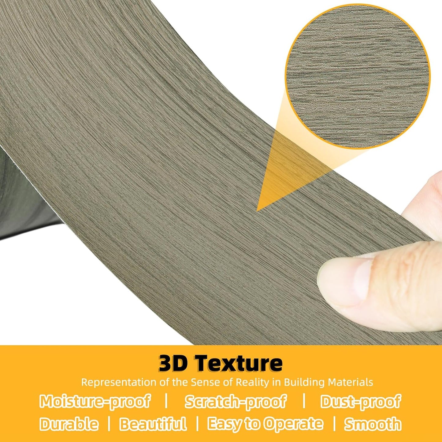 GSCIT Club Wood Grain Repair Tape, 2.4 inch X 15ft Self Adhesive Maple Grain Repair Patch for Tables, Chairs, Baseboards, Doors, Windows, Floors, Handicraft DIY. - Colors A