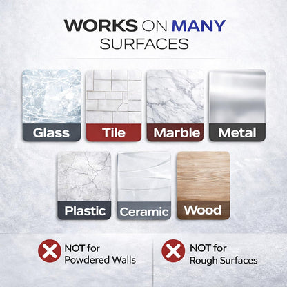 DAMASA Double Sided Tape Heavy Duty – 1.18" x 9.85 Ft Nano Gel Mounting Tape, Removable & Reusable, No Residue, for Walls, Glass, Tile, Picture Frames, Carpet & LED Strips (Crystal Clear)