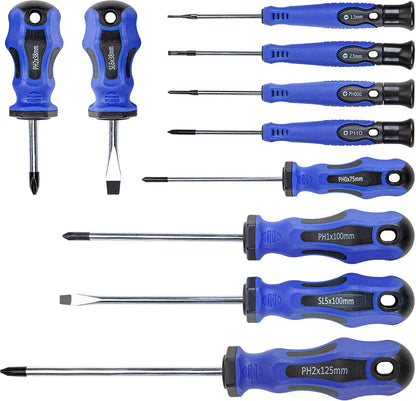 CARTMAN 59-Piece Precision Screwdriver Tool Set Magnetic Repair Storage Box | Precision screwdriver set with magnetizer for home, bicycle, office equipment, car repairs, electronics, and micro screw uses