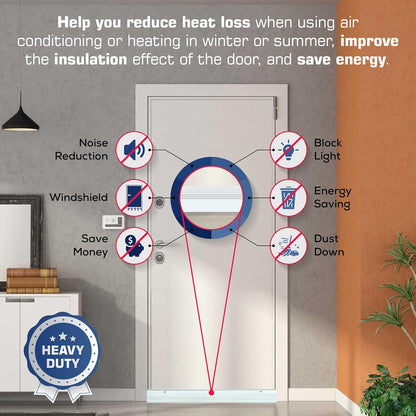 Randall Manufacturing V-63-BR All-Season Door Sweep, Heavy Duty Aluminum, Ideal for Residential & Commercial Use, Easy Installation with Heavy Rubber Seal, Ensure Comfort and Security (3 FT, Brown)
