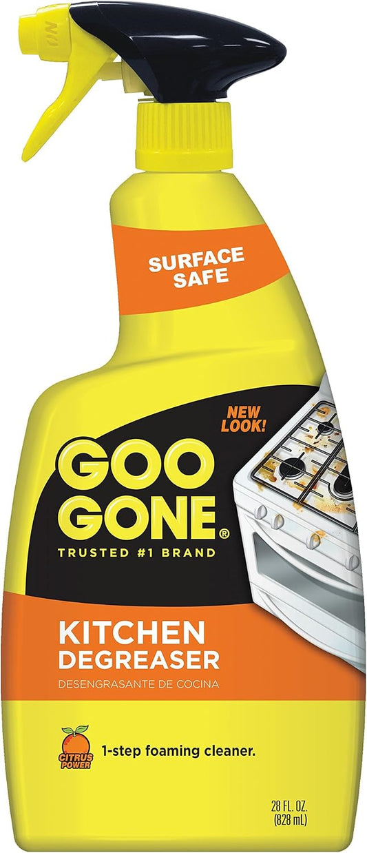 Goo Gone Degreaser - Removes Kitchen Grease, Grime and Baked-on Food - 14 Fl. Oz. - 2047