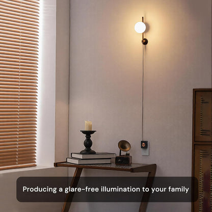 L LOHAS LED Night Light with Motion Sensor & Dusk to Dawn Sensor, Night Lights Plug into Wall with 30-100lm Adjustable Brightness, Motion Activated Night Light, 3000K Soft White, 2 Pack