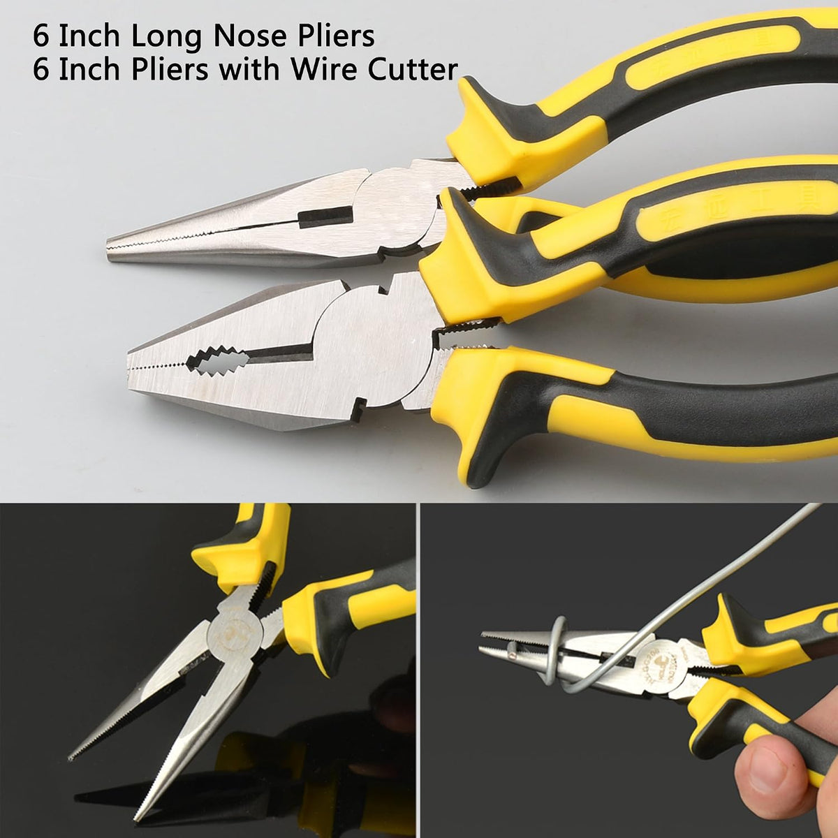 DOWELL Tool Set Tool Kit Homeowner Tool Set Wrench Pliers Screwdriver Set Repair Tool Kit