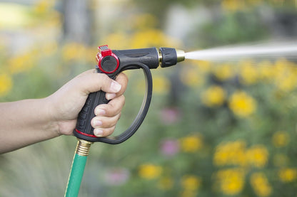 Orbit 58993 7-Pattern Watering Nozzle with Thumb Control, Black