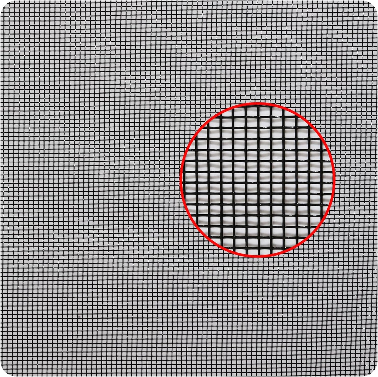 39"×59" Grey Fiberglass Window Screens Repair kit - DIY Adjustable Window Screens mesh Replacement kit for WindowsDoorPorchPatioSliding Screen Door