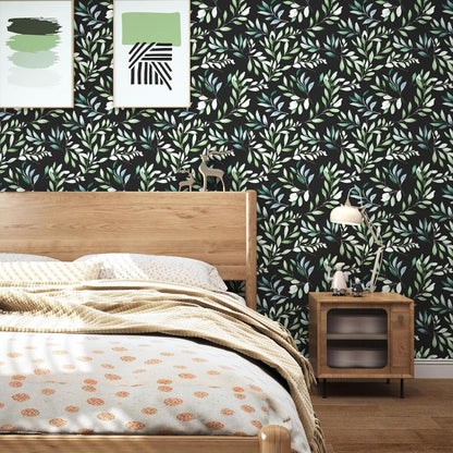 Danodoi Yellow Floral Wallpaper Peel and Stick Vinyl Wallpaper Stick and Peel Colorful Contact Paper for Cabinets Waterproof Self Adhesive Wall Paper for Kitchen Countertop Wall 17.5" x 118"