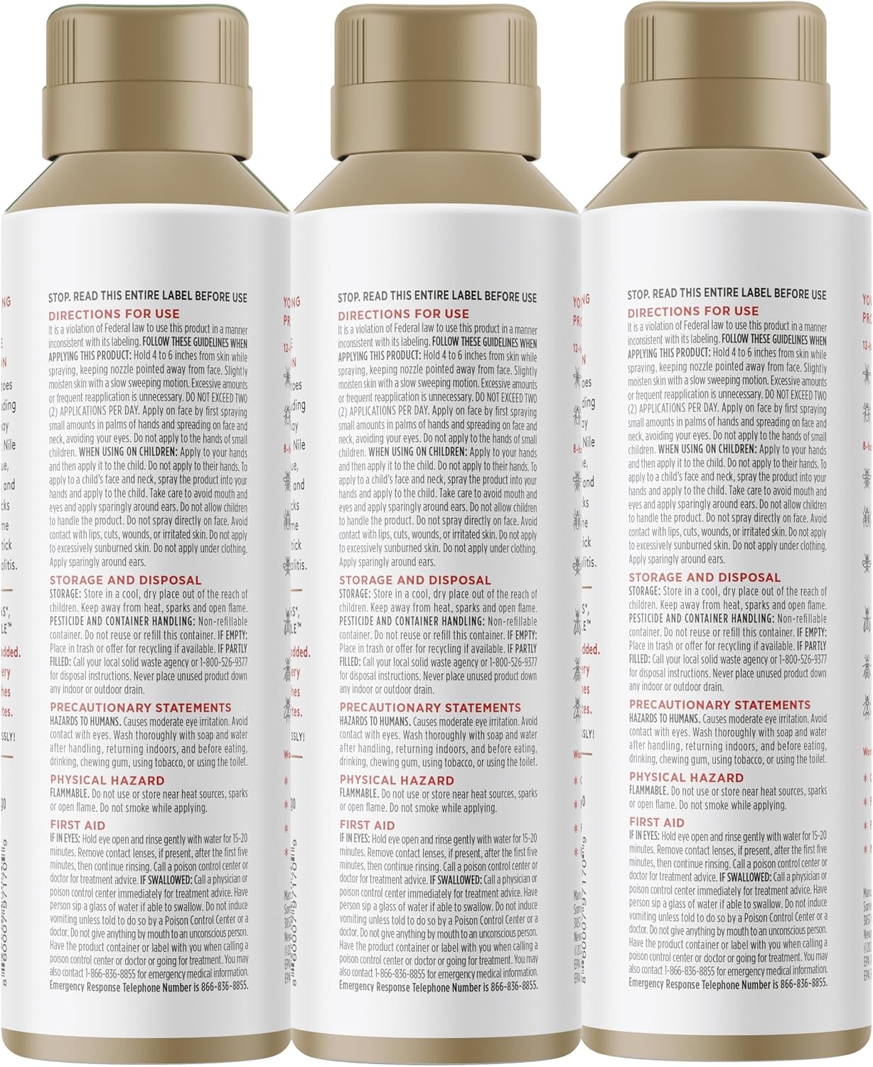 Grand Tongo DEET-Free Insect Repellent, The 12 Hour Protection, DEET Alternative – Fragrance Free