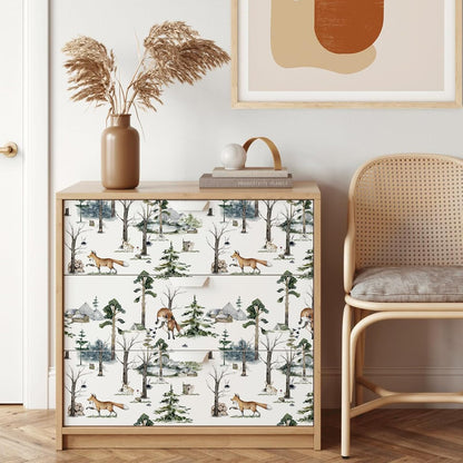 Floral Peel & Stick Wallpaper - Boho Removable Wallpaper for Bedroom & Bathroom - Black/Sand/Oliva - Easy Peel Off - Vintage - Renter Friendly - 118.1" X 17.7"