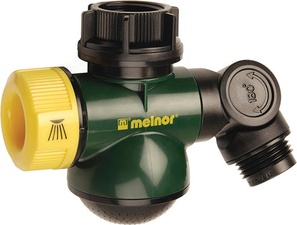 Melnor EZ-Flow 2-Way Hose Valve, Lever Design