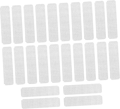 25pcs Ladybug Mesh Screen Patch Mesh Screen for Crib Window Tape Repair Kit Strong Adhesive Tear-Resistant Blackout