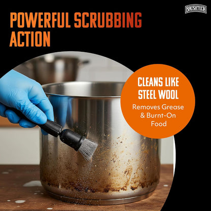 BRUSHTECH – Brushtech Same As Steel Wool for Non Sticks – Black
