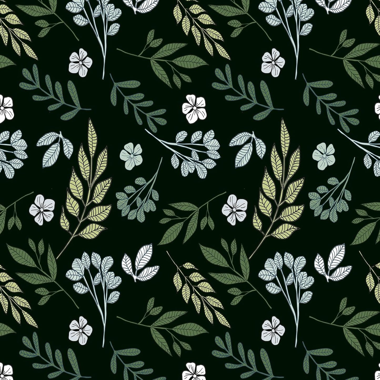 Removable Peel and Stick Wallpaper Boho 17.5 x 118 in Floral for Bedroom Bathroom Easy Peel Off Stick on Wallpaper Contact Paper Renter Friendly Wall Paper