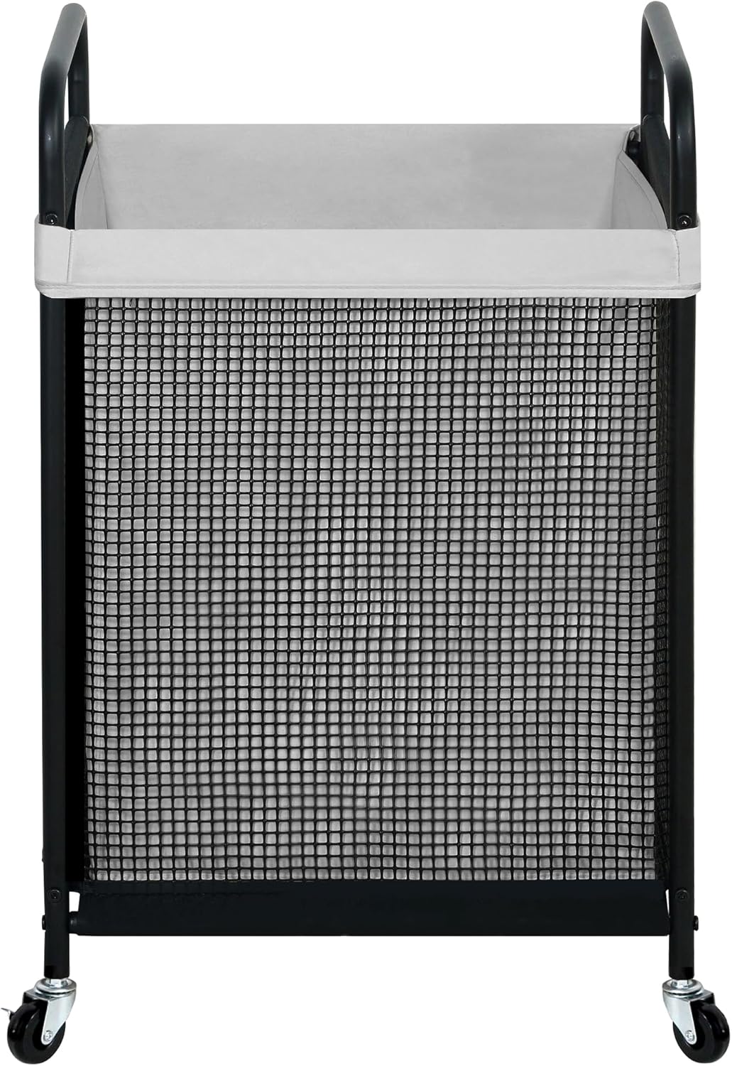 STO STO Laundry Hamper 3 Section, 120L Rolling Laundry Sorter Cart with Removable and Washable Liner Bag, Clothes Hamper with Wheels and Metal Handle for Laundry Room and Bedroom