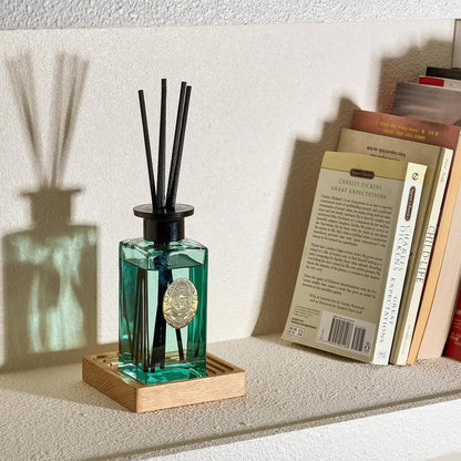 M&SENSE 6.3 oz Large Reed Diffuser Set | Lime+Basil Scent Oil Diffuser with Sticks | Hotel Collection Non-Toxic Home Fragrance |for Bedroom Bathroom Living Room - Colors A