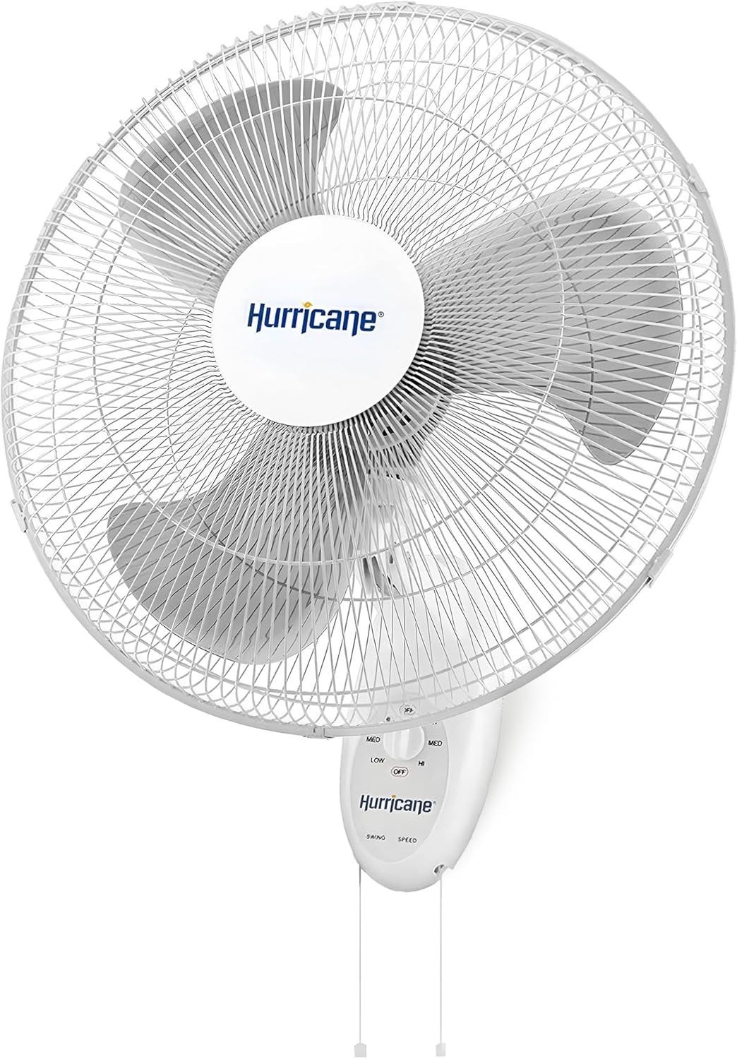 Hurricane Classic 6 Inch Clip Fan, 2 Speed Portable Desk Table Fan with Tilt, White