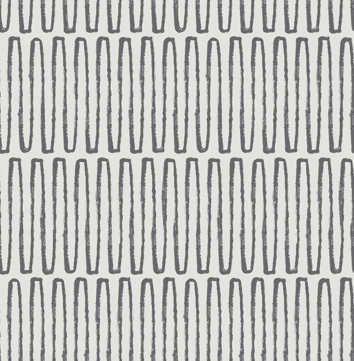 NuWallpaper Porter Charcoal Peel and Stick Wallpaper, Charcoal Patterned Removable Contact Paper for Walls, Self Adhesive Wall Covering for Bedroom Living Room Accent Wall