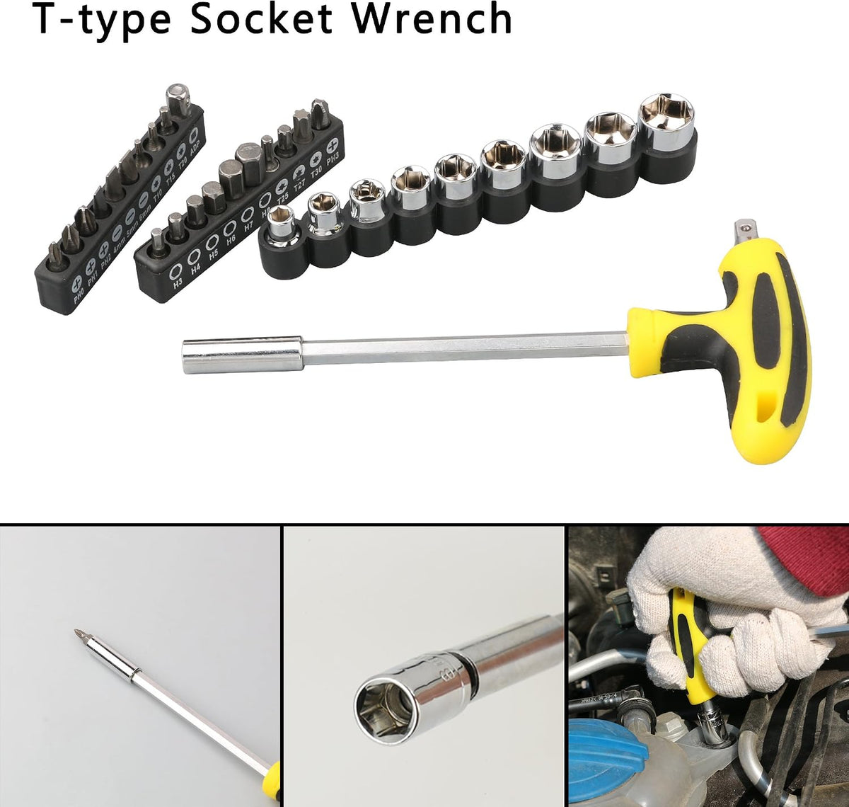DOWELL Tool Set Tool Kit Homeowner Tool Set Wrench Pliers Screwdriver Set Repair Tool Kit