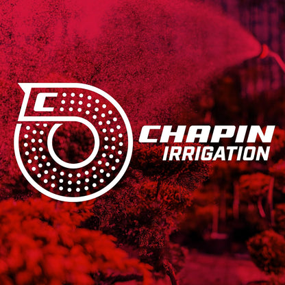 Chapin 4608: Adjustable Cone Tip Garden Hose Spray Nozzle with Rear Trigger Grip, Threaded Connection Fits Standard Garden Hose, for Gardening, Landscaping, Watering and Outdoor Jobs, Red/Black