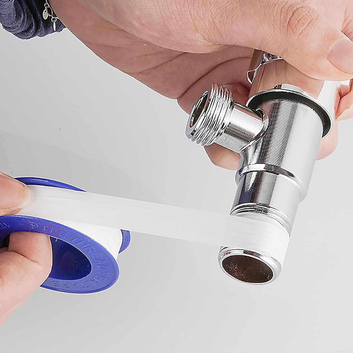 PTFE Plumber Tape 780" per Roll (4 Rolls, 3120" Total) – 50% Longer Than 520" Standard – Teflon Thread Seal Tape for Pipes, Shower Heads, Garden Hoses & Plumbing