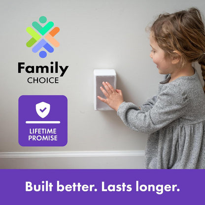 Outlet Cover Box Baby Proofing – Child Safety Outlet Protector Box for Plugs & Cords, Locking Childproof Plug Cover, Outlet Covers Baby Proofing Solution