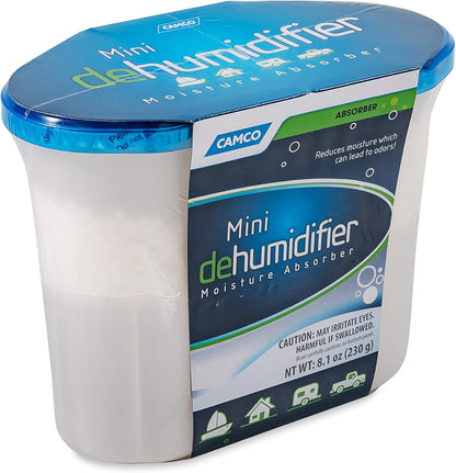 Camco Camper/RV Mini Dehumidifier - Moisture Absorber for Small Spaces - Fragrance Free (44195)