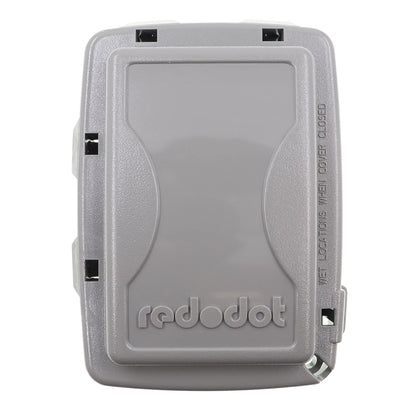 Red Dot CKNMG-NG While-in-Use Weatherproof Receptacle/Outlet Cover, Horizontal/Vertical Mount, 1-Gang, Gray (Pack of 1)