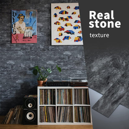 Art3d 10-Pack Peel and Stick Wall Tile for Backsplash, Stick on Stone Tile for Kitchen Bathroom Fireplace Vanitity in Stone Beige