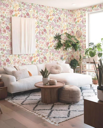 Heroad Boho Peel and Stick Wallpaper Beige Renter Friendly Wall Paper Peel and Stick Modern Contact Paper Neutral Geometric Wallpaper for Bedroom Bathroom Cabinets Decor Vinyl Waterproof 17.3"x78.7"