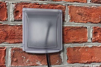 Sigma Engineered Solutions 14426CLM 2-Gang Non-Metallic While-In-Use Weatherproof Cover, Clear