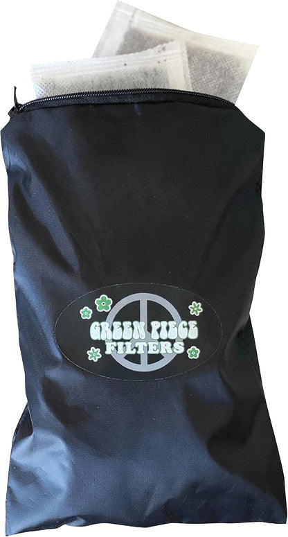 Green Piece® 24 Pack Overstuffed All-Natural Diaper Pail Deodorizer | Activated Charcoal Air Purifier Compatible with Diaper Pails, Shoe Closets, Trash Cans, Pets - Made in The USA by Green Piece