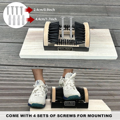 Boot Scrubber - Outdoor Heavy Duty Boot Scraper Brush & Shoe Mud Cleaner