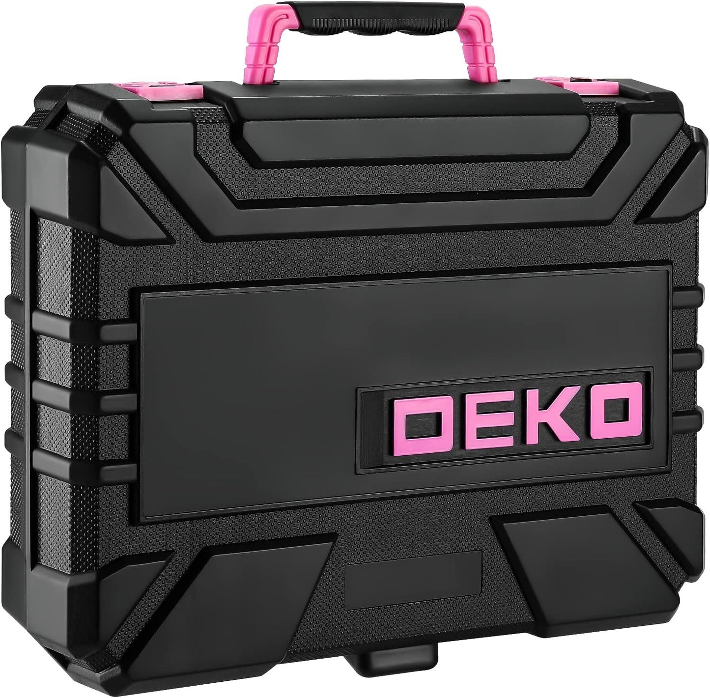 DEKOPRO Tool Set：Tool Kit with 8V Cordless Drill,Tool Box with Drill,Hand Drill Set for Men & Women,Home Tool Kits for House Repair,Handyman,DIY 126 Piece