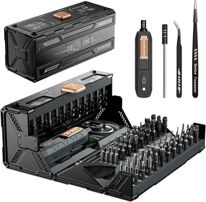 Precision Ratchet Screwdriver Set, JAKEMY 69 in 1 Household Screwdriver Home Repair Tool Kit, Disassemble Magnetic Rotating Ratchet Screwdriver Kit for Furniture/Car/Computer/Electronics Maintenance