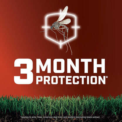 Ortho Home Defense Mosquito Kill and Prevent - Controls Mosquitoes and Larvae, Silent, Easy-to-Use, Mosquito Killer Protects up to 4,300 sq. ft., 1 Station & 2 Bands for 2 Months Protection
